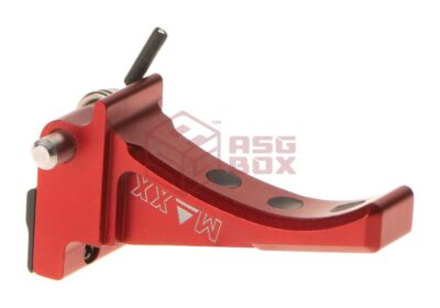Maxx Model CNC Aluminum Advanced Speed Trigger for EVO-3 Style D Red - obrazek 2