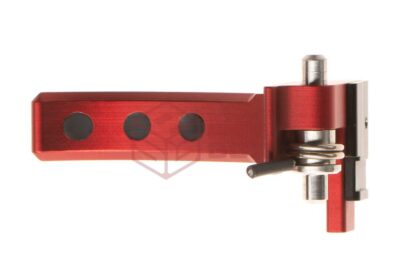 Maxx Model CNC Aluminum Advanced Speed Trigger for EVO-3 Style D Red - obrazek 4