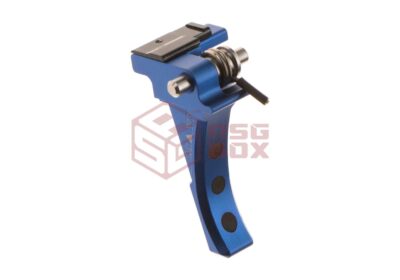 Maxx Model CNC Aluminum Advanced Speed Trigger for EVO-3 Style D Blue - obrazek 3