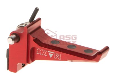 Maxx Model CNC Aluminum Advanced Speed Trigger for EVO-3 Style E Red - obrazek 2