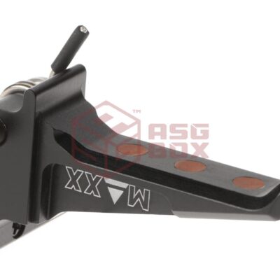 Alternative view of Maxx Model CNC Aluminum Advanced Speed Trigger for EVO-3 Style E Black