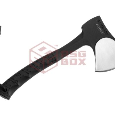 Alternative view of Schrade Bedrock Camp Axe Black
