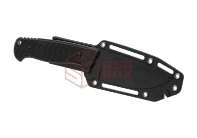 Schrade Wolverine Fixed Knife Black - obrazek 3