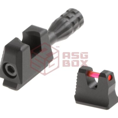 Alternative view of TTI Airsoft TM17 and TP22 High Sights with Swapable Charging Handle