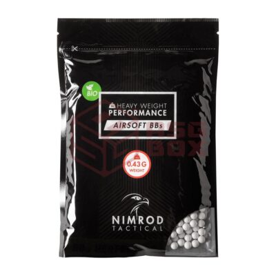 asgbox.pl - 0.43g Bio BB Professional Performance 1000rds Bag Nimrod