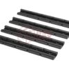 IMI Defense Picatinny Rail Cover Set 4pcs Black OD-TM-12471706000 asgbox.pl