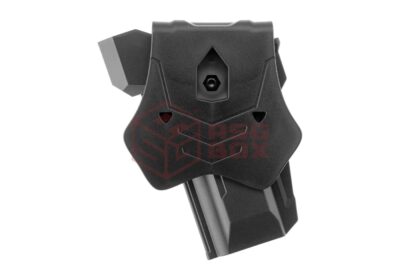 Amomax Paddle Holster for WE / KJW / KWA / TM M9 - Red Dot Compatible Black - obrazek 2