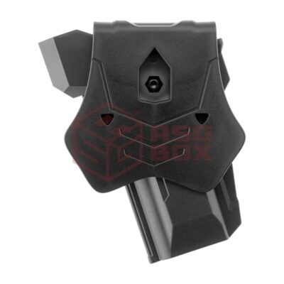 Alternative view of Amomax Paddle Holster for WE / KJW / KWA / TM M9 - Red Dot Compatible Black