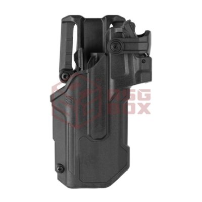 Alternative view of Blackhawk T-Series L3D Duty Holster RDS for Glock 17/19/22/23/31/32/47 TLR-1/2 Right Side Black