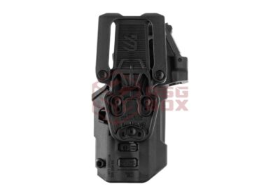 Blackhawk T-Series L3D Duty Holster RDS for Glock 17/19/22/23/31/32/47 TLR-1/2 Left Side Black - obrazek 2
