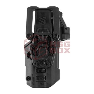 Alternative view of Blackhawk T-Series L3D Duty Holster RDS for Glock 17/19/22/23/31/32/47 TLR-1/2 Left Side Black