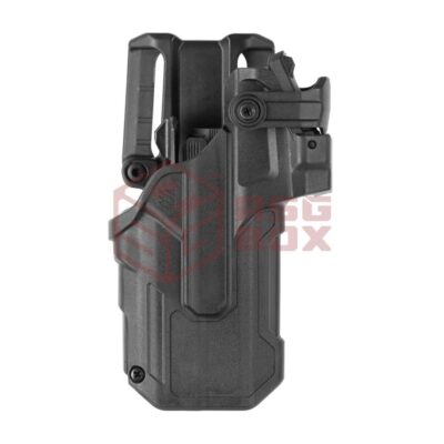 Alternative view of Blackhawk T-Series L3D Duty Holster RDS for Glock 17/19/22/23/31/32/47 TLR-7/8 Right Side Black