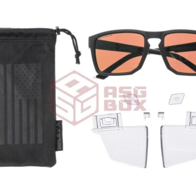 Wiley X WX Founder Polarized Amber Graphite OD-TM-12531411200 AC6FND07 asgbox.pl