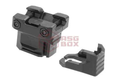 Strike Industries Stacked Angled Grip with Cable Management System for Picatinny Rails Black - obrazek 2