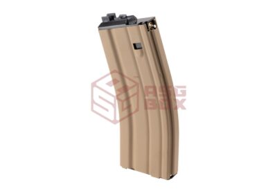 WE M4 / SCAR-L Open Bolt GBB 30rds Magazine V3 Tan - obrazek 2