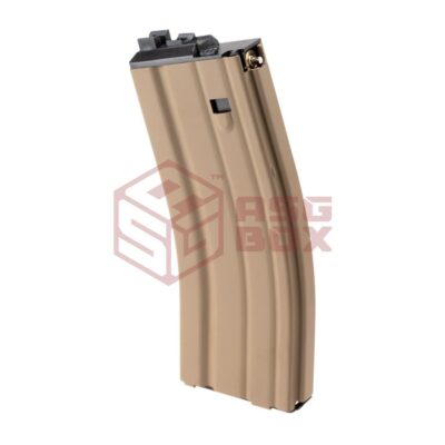 Alternative view of WE M4 / SCAR-L Open Bolt GBB 30rds Magazine V3 Tan
