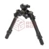 Leapers TBNR Picatinny 7.3-9.1 Inch Center Height Bipod Black OD-TM-12566806000 TLUBP02-A asgbox.pl
