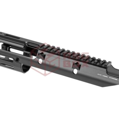 Alternative view of Leapers Monolithic M-LOK Handguard for MP5K Black