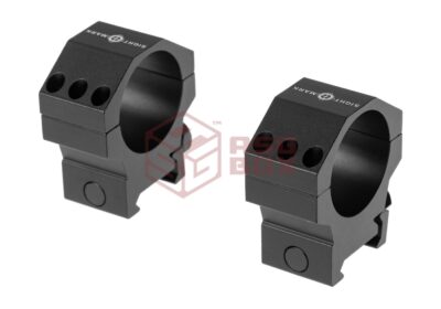 Sightmark 34mm Medium Height Picatinny Rings Black - obrazek 2