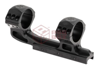 Vector Optics 34mm Cant 0 MOA One Piece High Picatinny Mount Black - obrazek 2