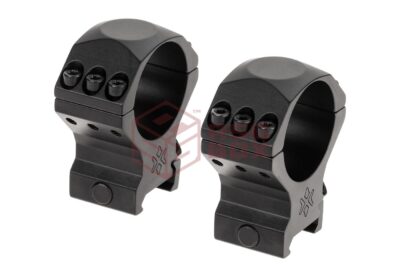 Vector Optics 34mm X-Accu Medium Profile Picatinny Rings Black - obrazek 2