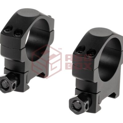 Alternative view of Vector Optics 30mm Medium Profile Weaver Rings Black