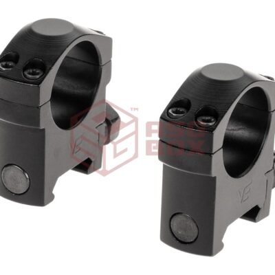 Alternative view of Vector Optics 25.4mm 1“ Medium Profile Weaver Rings Black