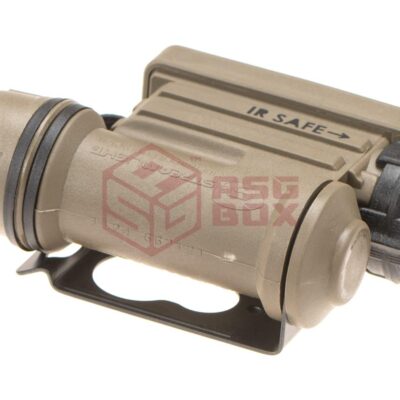 Alternative view of Streamlight Sidewinder Compact II Aviation Model Flashlight White / Green / Blue / IR Light Coyote