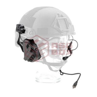 Alternative view of Earmor M32H Plus Tactical Hearing Protection Helmet Version Black