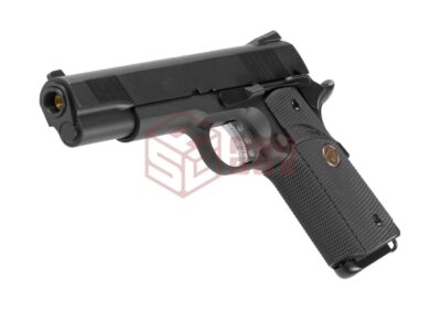 WE M1911 MEU Full Metal GBB Black - obrazek 4