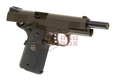 WE M1911 MEU Full Metal GBB OD - obrazek 3