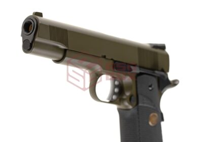 WE M1911 MEU Full Metal GBB OD - obrazek 4