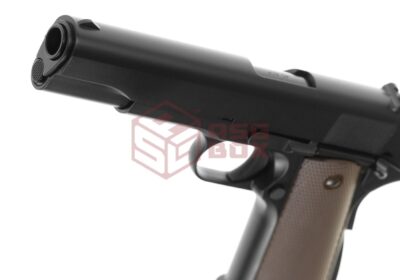 KJ Works M1911 Full Metal Co2 Black - obrazek 4