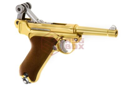 WE P08 Full Metal GBB Gold - obrazek 2