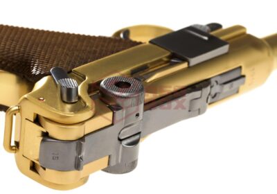 WE P08 Full Metal GBB Gold - obrazek 3
