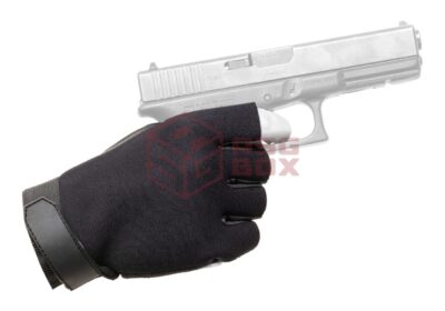 Invader Gear Half Finger Shooting Gloves Black L - obrazek 3