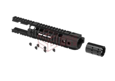 Madbull Noveske 10 Inch Free Float Handguard Open Top Black - obrazek 6