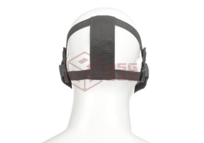 Invader Gear Steel Half Face Mask Grey - obrazek 3