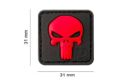 JTG Punisher Rubber Patch Blackmedic - obrazek 5
