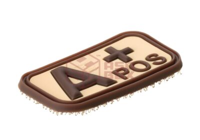 JTG Bloodtype Rubber Patch A Pos Desert - obrazek 3