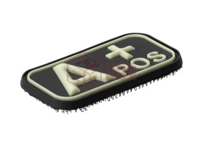 JTG Bloodtype Rubber Patch A Pos Glow - obrazek 3