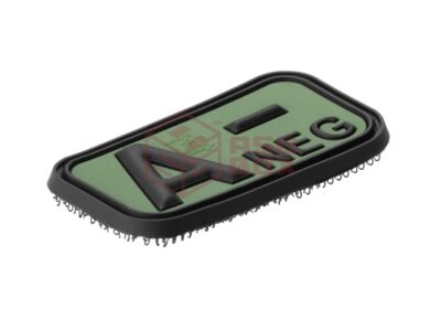 JTG Bloodtype Rubber Patch A Neg Forest - obrazek 3