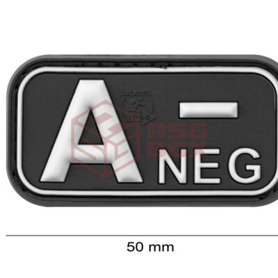 JTG Bloodtype Rubber Patch A Neg SWAT 10173351700 6234 asgbox.pl