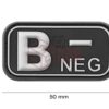 JTG Bloodtype Rubber Patch B Neg SWAT OD-TM-10173551700 6236 asgbox.pl
