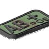 JTG Bloodtype Rubber Patch AB Pos Forest OD-TM-10173621400 6995 asgbox.pl