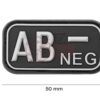 JTG Bloodtype Rubber Patch AB Neg SWAT OD-TM-10173751700 6238 asgbox.pl