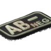 JTG Bloodtype Rubber Patch AB Neg Glow OD-TM-10173760100 7099 asgbox.pl