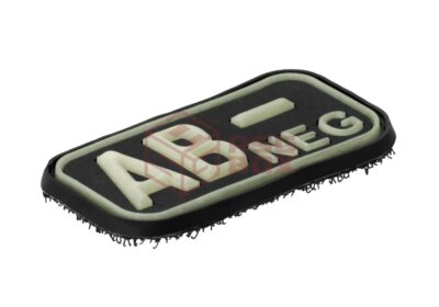 JTG Bloodtype Rubber Patch AB Neg Glow - obrazek 3