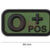 JTG Bloodtype Rubber Patch 0 Pos Forest OD-TM-10173821400 6991 asgbox.pl