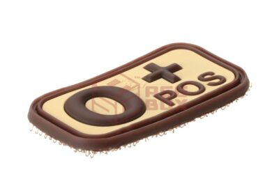 JTG Bloodtype Rubber Patch 0 Pos Desert - obrazek 3